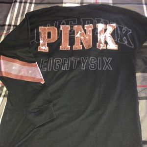 Pink long sleeve tshirt